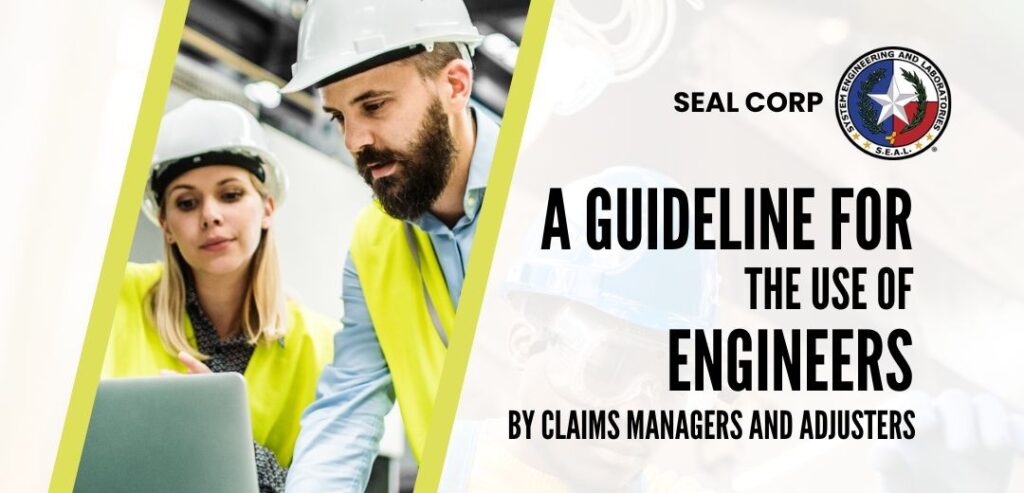 A Guideline For The Use of Engineers by Claims Managers and Adjusters