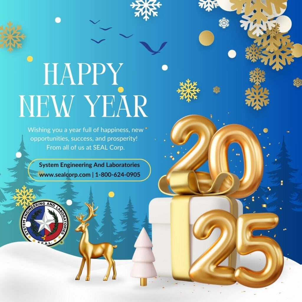 Wishing you a year full of happiness, new opportunities, success, and prosperity! From all of us at SEAL Corp.